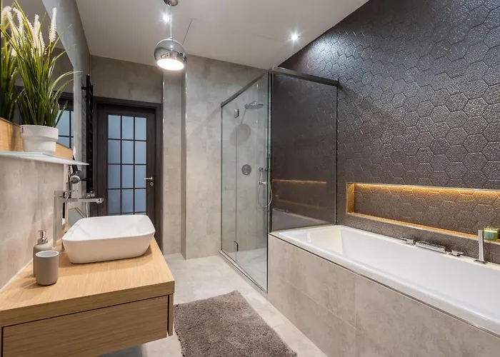 Apartament Buenos Boutique - A/c, 2 Bathrms, Amazing View Budapesta