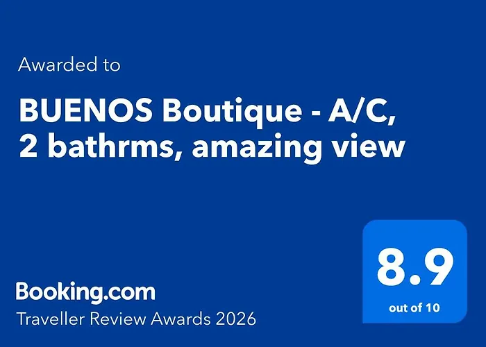 Buenos Boutique - A/c, 2 Bathrms, Amazing View Apartament